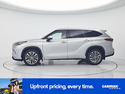 Gray 2021 Toyota Highlander Platinum