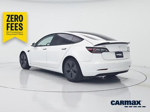 White 2021 Tesla Model 3 Standard Range Plus