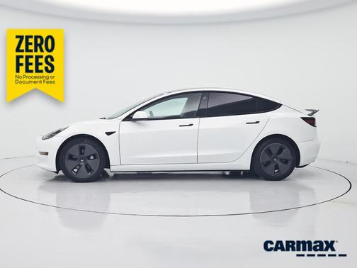 White 2021 Tesla Model 3 Standard Range Plus