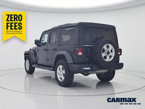 Black 2018 Jeep Wrangler All-New Unlimited Sport S