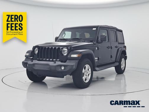 Black 2018 Jeep Wrangler All-New Unlimited Sport S
