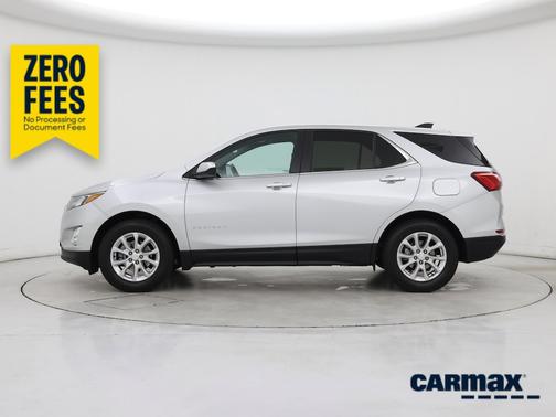 Silver 2020 Chevrolet Equinox LT