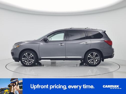Gray 2020 Nissan Pathfinder Platinum