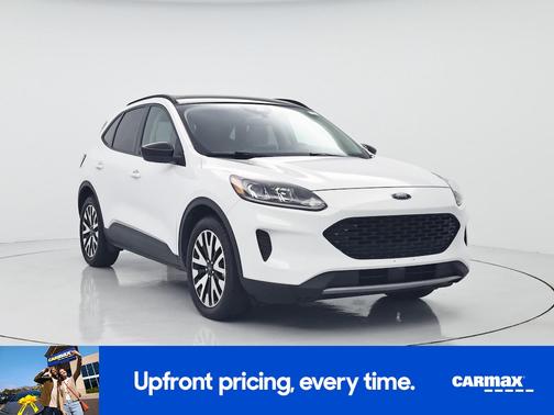 White 2020 Ford Escape SE Sport