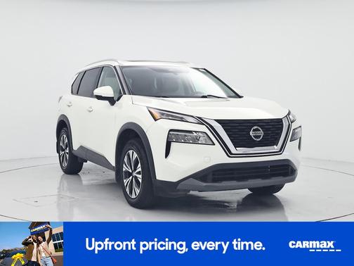 White 2021 Nissan Rogue SV