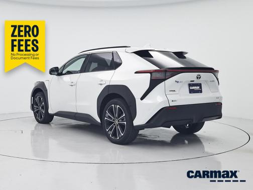 White 2025 Toyota bZ4X Limited