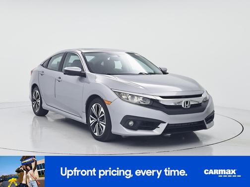 Silver 2016 Honda Civic EX-L