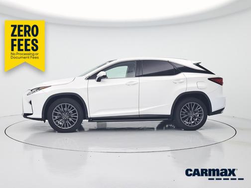 White 2017 Lexus RX 350