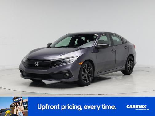 Gray 2019 Honda Civic Sport