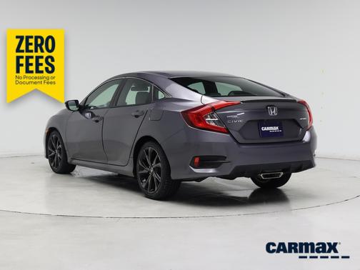 Gray 2019 Honda Civic Sport