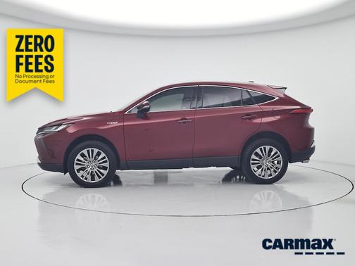 Red 2021 Toyota Venza Limited