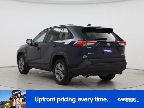 Blue 2022 Toyota RAV4 Hybrid XLE