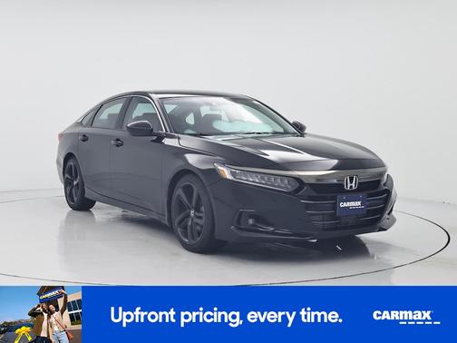Black 2022 Honda Accord Sport SE