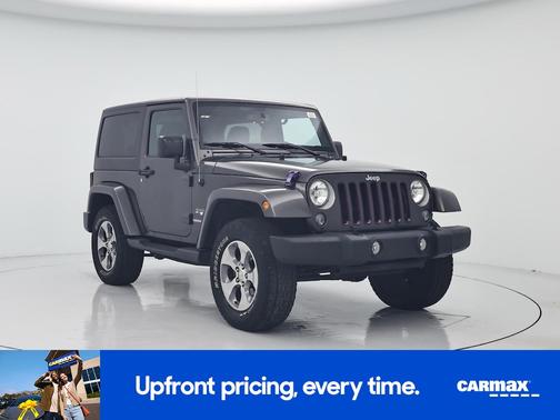 Gray 2016 Jeep Wrangler Sahara