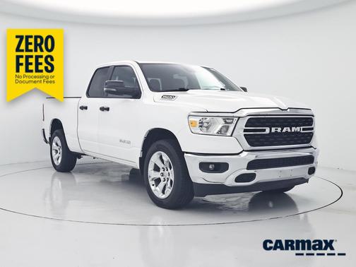 White 2023 RAM 1500 Bighorn