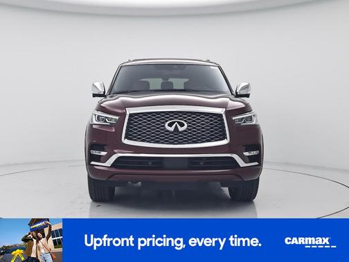Burgundy 2021 INFINITI QX80 Sensory