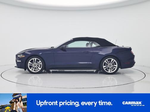 Blue 2020 Ford Mustang Ecoboost Premium
