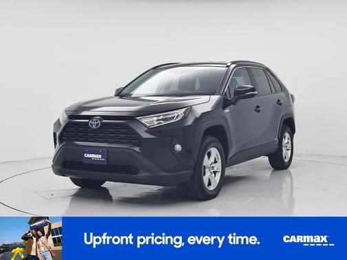 Black 2020 Toyota RAV4 Hybrid XLE