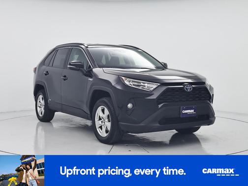 Black 2020 Toyota RAV4 Hybrid XLE