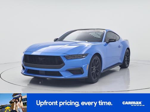 Blue 2026 Ford Mustang Ecoboost