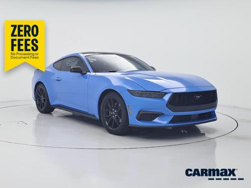 Blue 2026 Ford Mustang Ecoboost