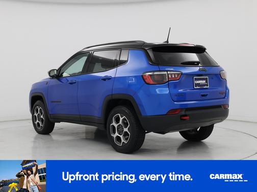 Blue 2022 Jeep Compass Trailhawk