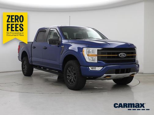 Blue 2022 Ford F-150 Tremor