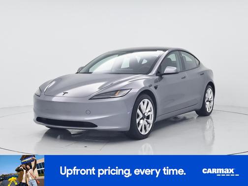 Silver 2025 Tesla Model 3 Long Range