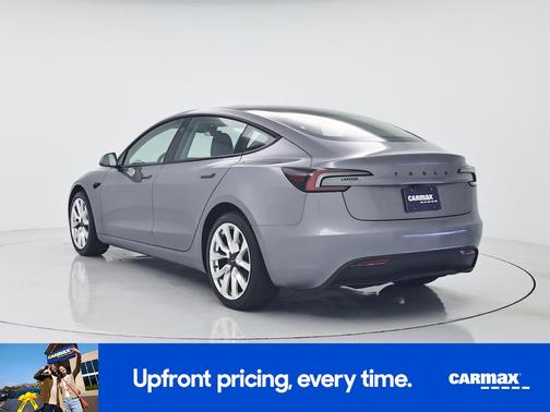 Silver 2025 Tesla Model 3 Long Range