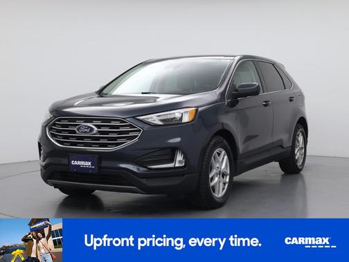 Blue 2022 Ford Edge SEL