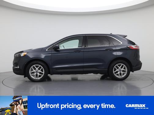 Blue 2022 Ford Edge SEL