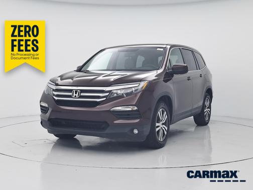 Burgundy 2016 Honda Pilot EX-L