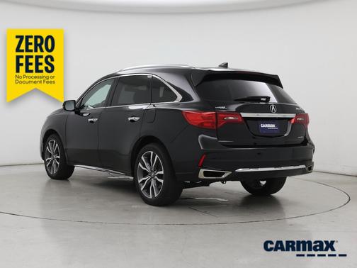 Black 2019 Acura MDX Advance