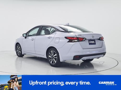 Blue 2025 Nissan Versa SV