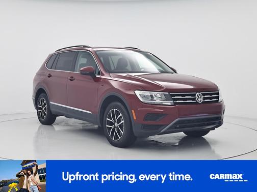 Red 2021 Volkswagen Tiguan SE