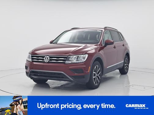 Red 2021 Volkswagen Tiguan SE