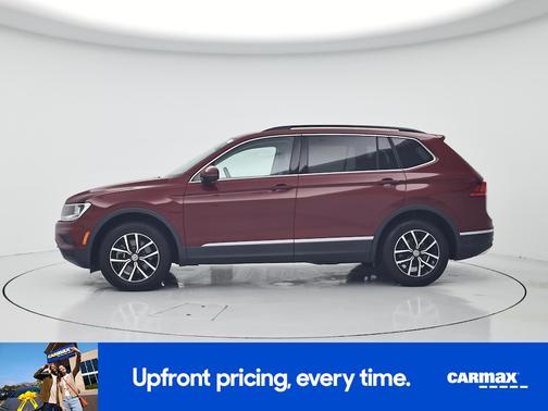 Red 2021 Volkswagen Tiguan SE