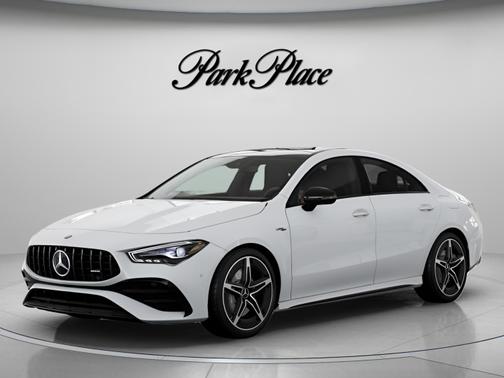 Polar White 2025 Mercedes-Benz AMG CLA 35 4MATIC