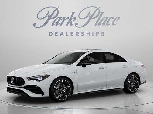 Polar White 2025 Mercedes-Benz AMG CLA 35