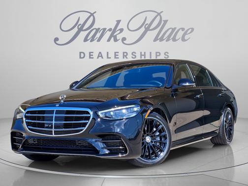 Black 2025 Mercedes-Benz S-Class S 580 4MATIC