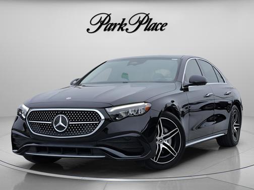 Black 2025 Mercedes-Benz E-Class E 350