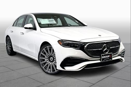 Polar White 2026 Mercedes-Benz E-Class 4MATIC