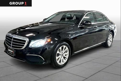 Black 2018 Mercedes-Benz E-Class 4MATIC