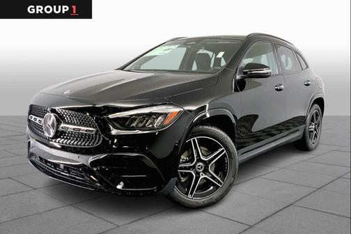 Night Black 2025 Mercedes-Benz GLA 250 4MATIC