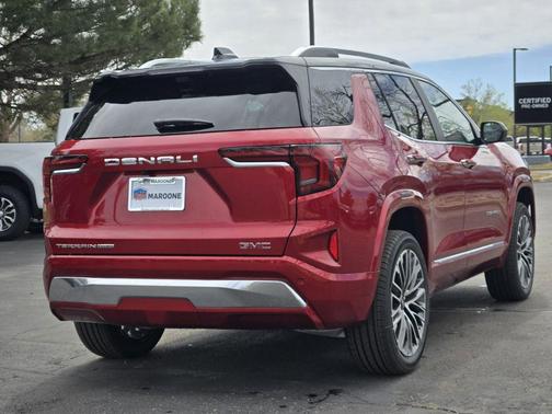 Volcanic Red 2026 GMC Terrain Denali