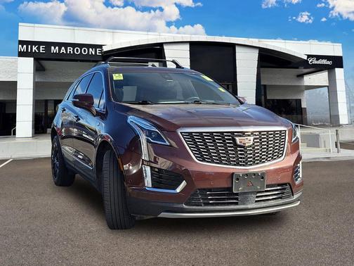 Rosewood Metallic 2023 Cadillac XT5 Premium Luxury