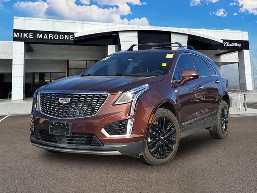 Rosewood Metallic 2023 Cadillac XT5 Premium Luxury