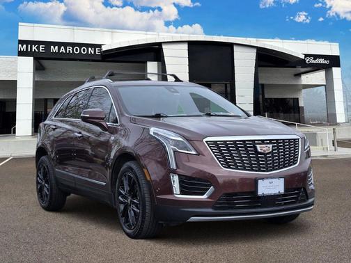 Rosewood Metallic 2023 Cadillac XT5 Premium Luxury