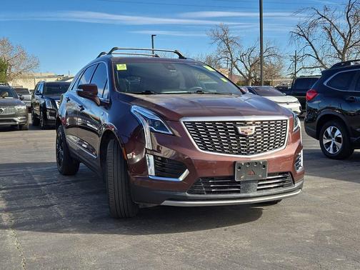 Rosewood Metallic 2023 Cadillac XT5 Premium Luxury