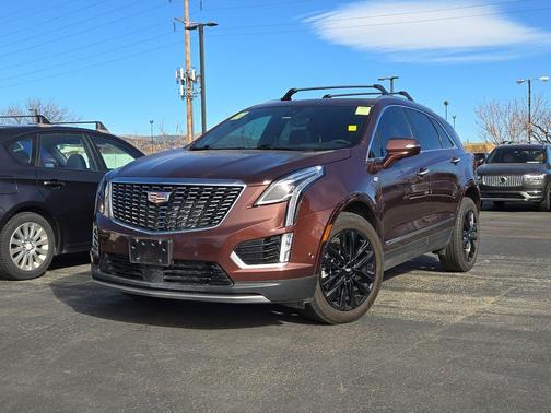 Rosewood Metallic 2023 Cadillac XT5 Premium Luxury